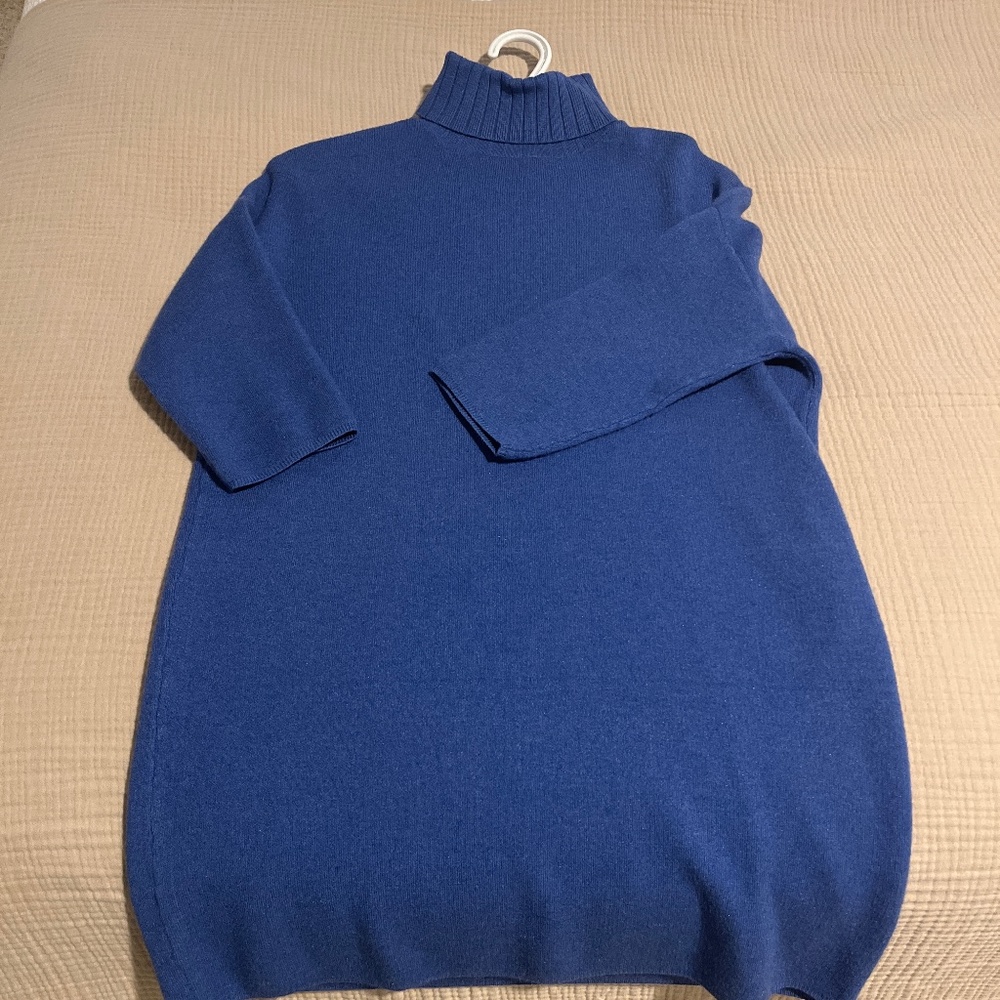 Tuckernuck sweater dress blue.
